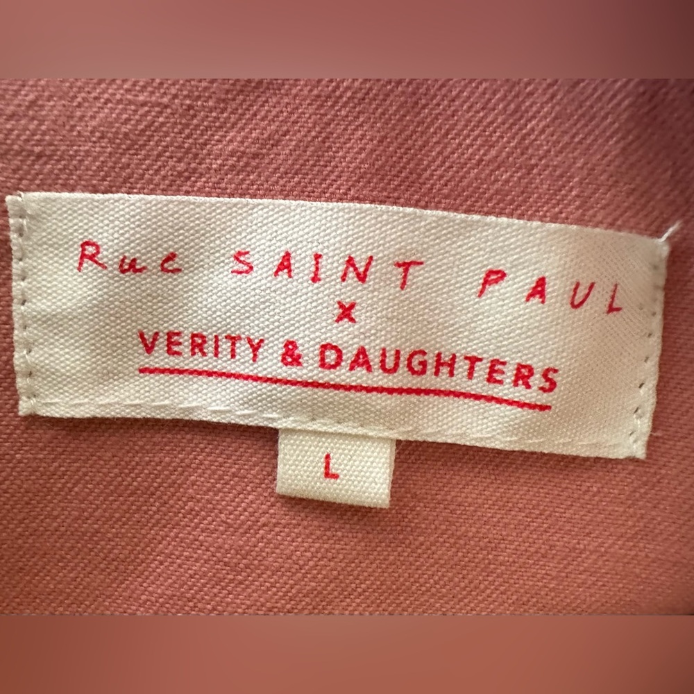 Verity and Daughters x Rue Saint Paul Stylish Pink Colorblock Jumpsuit - Picture 5 of 7